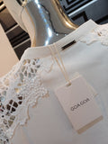 GOAGOA WHITE LACE SHIRT