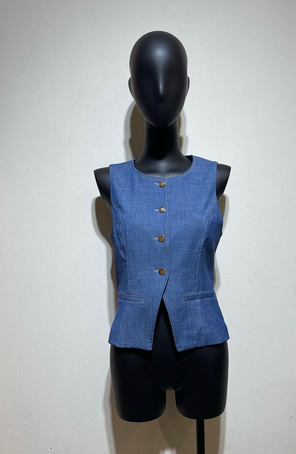 Denim Co-Ord Waistcoat