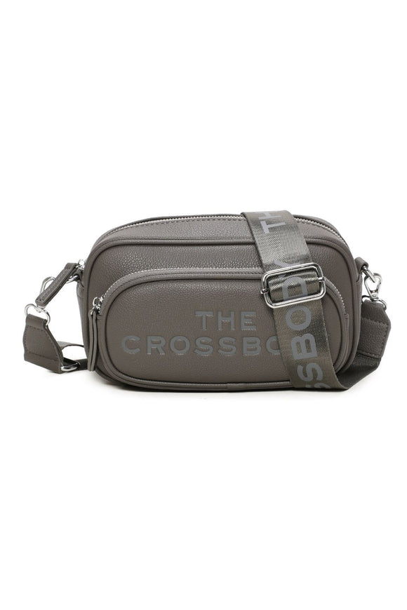 Grey Crossbody Bag