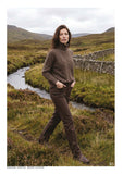 FLYGIRL Knit Rollneck Flower Jumper