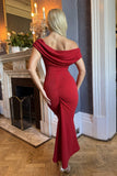 MERCURY MIDI DRESS IN RED