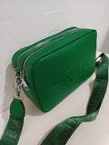 Green Tote Crossbody Bag