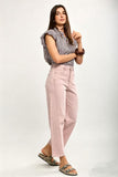 Toxik Barrel Jean Pink