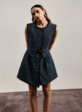 GOAGOA Tweed Dress