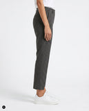 Fluor Grey Pinstripe Trousers