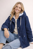 Navy Hooded Jacket