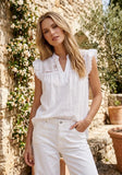 Ella Blouse White
