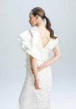 Kameya ecru lace dress