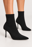 Black ankle boots