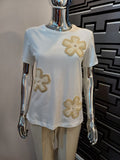 FLYGIRL pearl flower tshirt