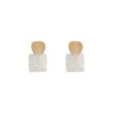 Marble Stone Earrings
