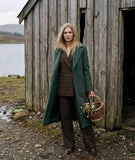 FLYGIRL Forest Green Coat