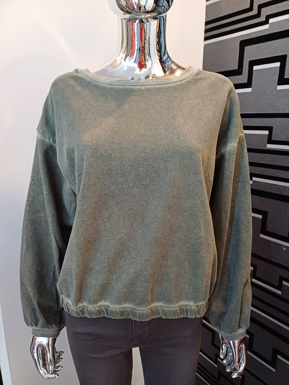 Washed Sweater Khaki