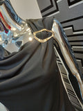 FLYGIRL black gold detail top