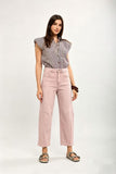 Toxik Barrel Jean Pink