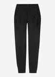 Rachael slouch cuff bottom black Trousers