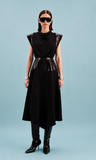 Kameya Black Structured Dress