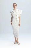 Kameya ecru lace dress
