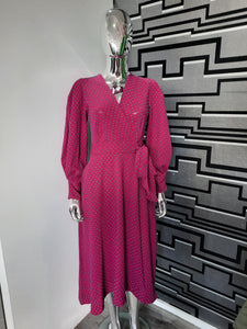 Closet High Low Wrap Dress