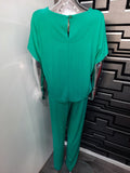 Noen green 2 Piece connected t-shirt and trousers set