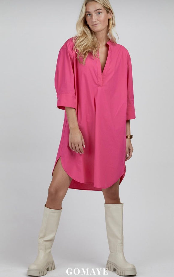 Gomaye pink tunic dress