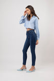 Dark Denim high Waist Skinny Jeans