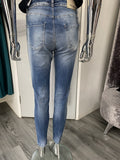 Fly Girl Mid Rise Skinny Jean